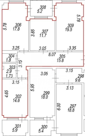 
  Продается 3-комн. квартира 94.1 м². Фото 3.