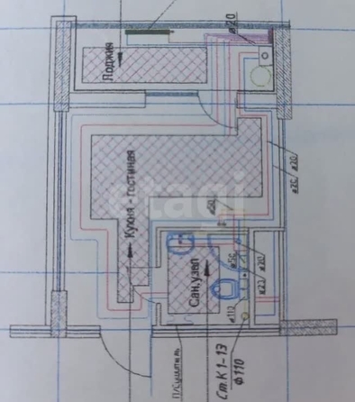 
  Продается студия 22 м². Фото 11.
