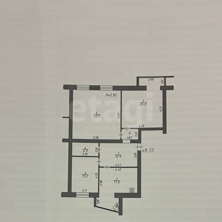 
  Продается 3-комн. квартира 109 м². Фото 39.