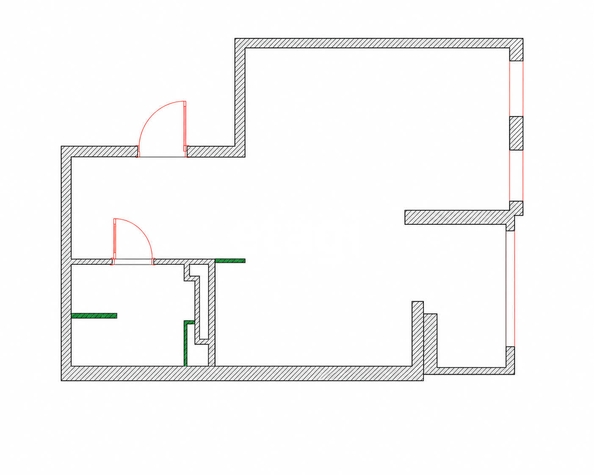 
  Продается 1-комн. квартира 44.5 м². Фото 25.