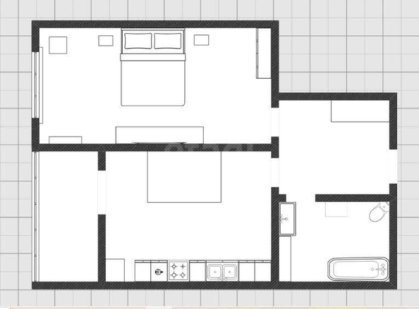
  Продается 1-комн. квартира 40.3 м². Фото 6.