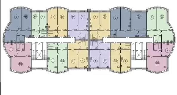 
  Продается 1-комн. квартира 55.4 м². Фото 6.