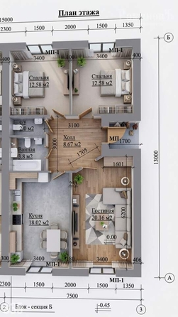 
  Продается дом 81.7 м². Фото 1.