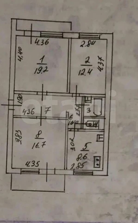 
  Продается 3-комн. квартира 71.9 м². Фото 1.