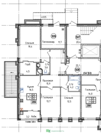 
  Продается 3-комн. квартира 94.6 м². Фото 9.