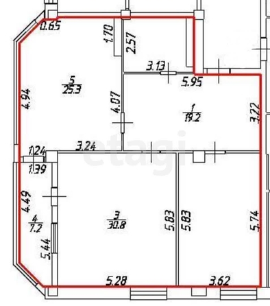 
   Продам дом, 120 м², Кочубеевское

. Фото 17.