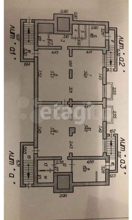 
   Продам помещение свободного назначения, 214.2 м², Доваторцев ул, 46д

. Фото 15.