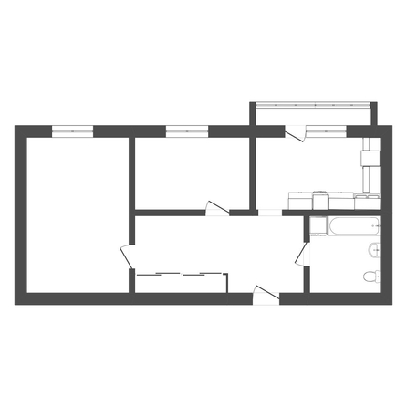 
   Продам 2-комнатную, 65 м², Тухачевского ул, 22/2

. Фото 20.