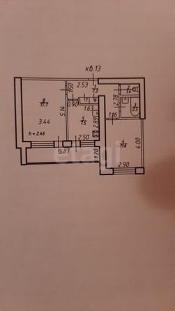 
   Продам 2-комнатную, 48.8 м², Ленина ул, 287/3

. Фото 19.