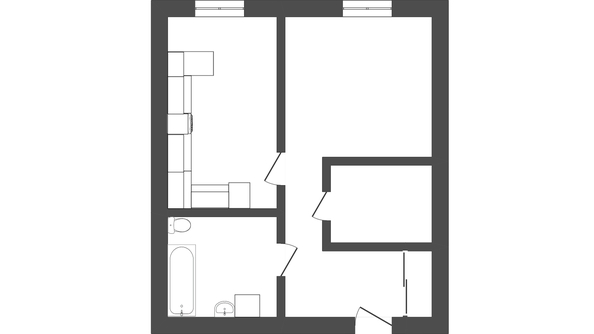 
   Продам 1-комнатную, 35.4 м², Гвардейский проезд, 5А

. Фото 14.