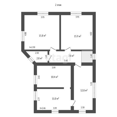 
   Продам дом, 165.2 м², Ставрополь

. Фото 13.