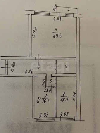 
   Продам 2-комнатную, 96.5 м², Ленина ул, 460/3

. Фото 7.