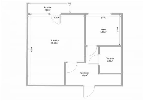 
  Продается 1-комн. квартира 33.6 м². Фото 4.