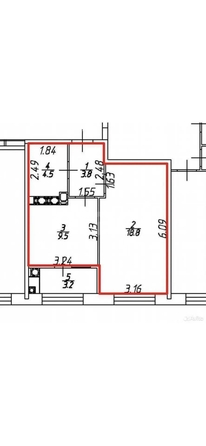 
  Продается 1-комн. квартира 36.6 м², в ЖК Основа, литер 12.2. Фото 12.