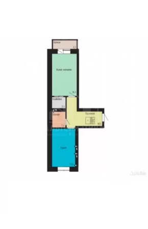 
  Продается 2-комн. квартира 49 м². Фото 2.