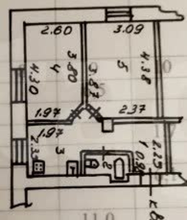 
  Продается 2-комн. квартира 38.6 м². Фото 2.
