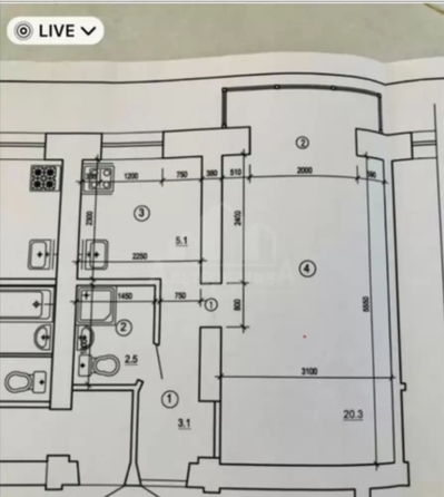 
  Продается 1-комн. квартира 31 м². Фото 13.