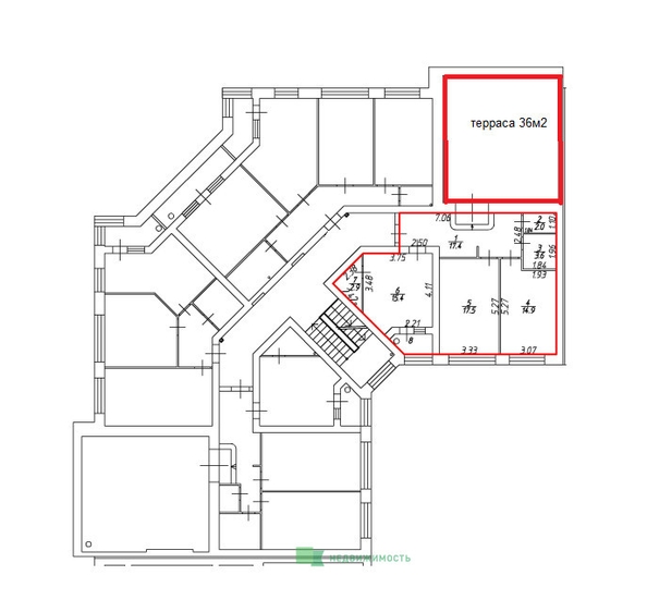 
  Продается 2-комн. квартира 77 м². Фото 29.