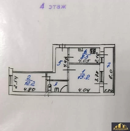 
  Продается 2-комн. квартира 51 м². Фото 16.