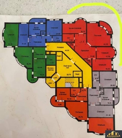 
  Продается 3-комн. квартира, 152.7 м², 8 Марта ул
. Фото 6.