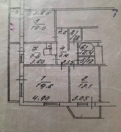 
  Продается 3-комн. квартира 71 м². Фото 14.