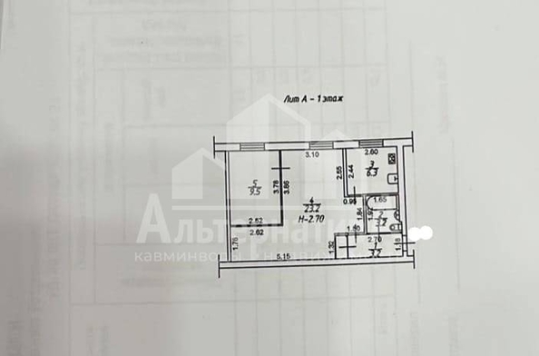 
   Продам 3-комнатную, 45.4 м², 40 лет Октября ул

. Фото 12.