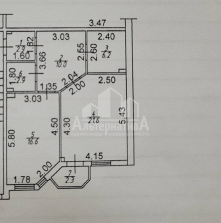 
   Продам 1-комнатную, 60.2 м², Ленинградская ул

. Фото 14.