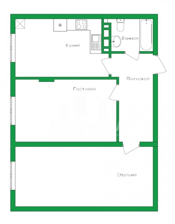 
  Продается 2-комн. квартира 61.5 м². Фото 14.