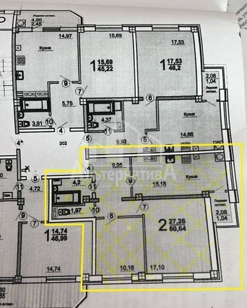 
  Продается 2-комн. квартира, 60.64 м², Шмидта ул
. Фото 5.