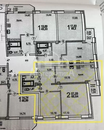 
  Продается 2-комн. квартира 63.4 м². Фото 31.