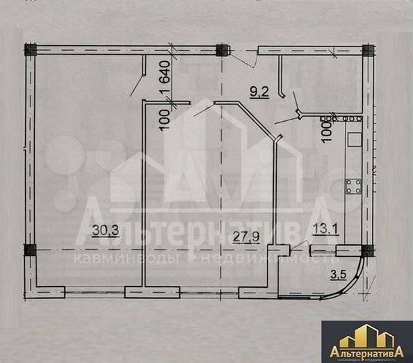 
   Продам 2-комнатную, 93.4 м², 40 лет Октября ул

. Фото 23.