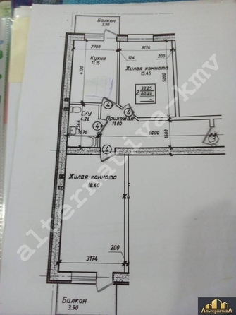 
  Продается 2-комн. квартира 60.4 м². Фото 3.