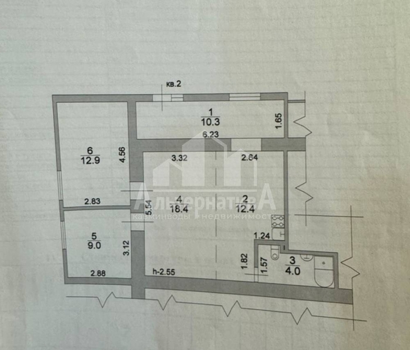 
  Продается 3-комн. квартира, 67 м², Пушкина ул
. Фото 25.