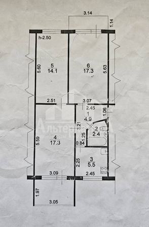 
  Продается 3-комн. квартира 61.5 м². Фото 12.