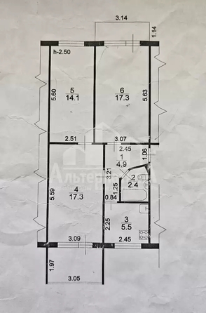 
  Продается 3-комн. квартира 61.5 м². Фото 12.