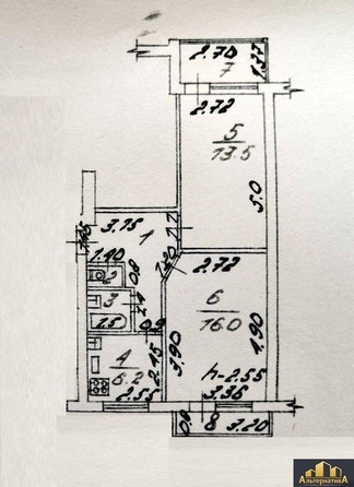 
  Продается 2-комн. квартира, 45.6 м², Героев Медиков ул
. Фото 12.