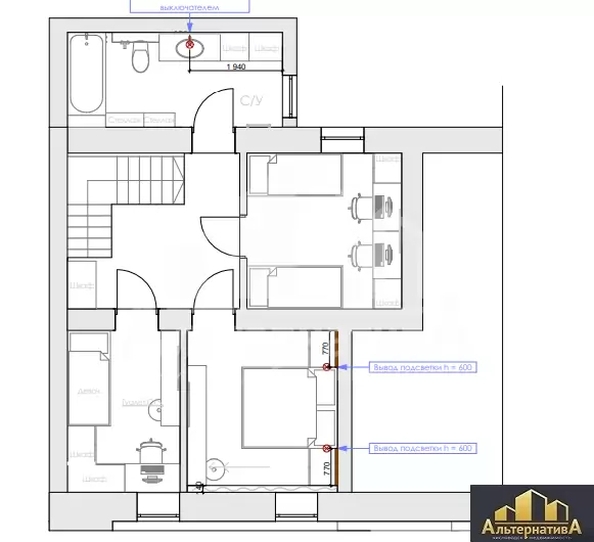 
  Продается 3-комн. квартира 93.4 м². Фото 14.