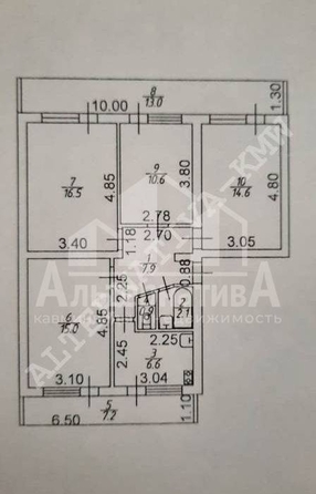 
  Продается 4-комн. квартира 74.4 м². Фото 11.