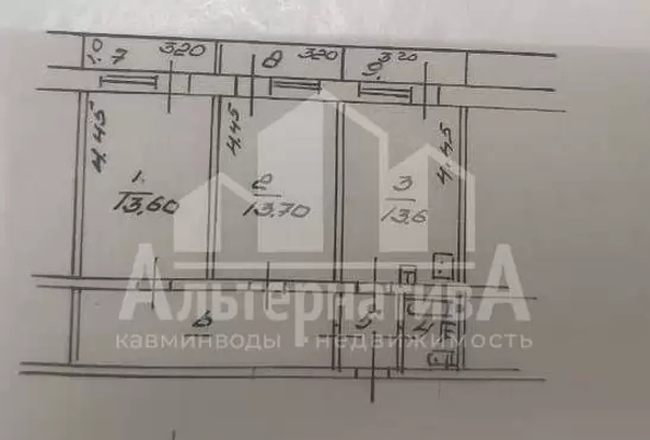 
  Продается 2-комн. квартира 56.5 м². Фото 3.