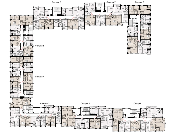 
  Продается 1-комн. квартира 37.74 м², в  Курортный квартал Ривьера, I оч. Фото 1.