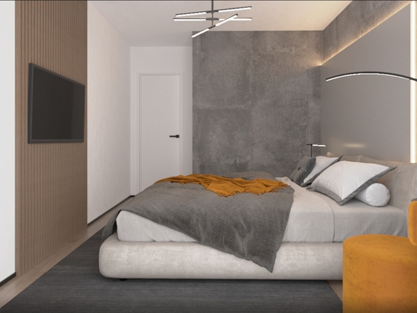 
  Продается 1-комн. квартира 40 м², в ЖК Панорама на Театральном, литера 1. Фото 14.