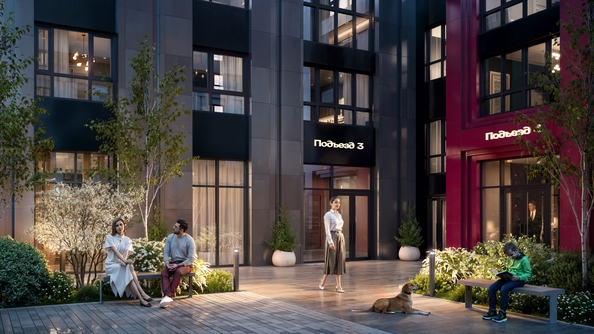 
  Продается 1-комн. квартира 42.7 м², в ЖК Эстет, литер 47.1. Фото 5.