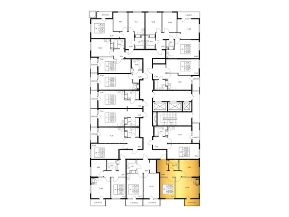 
  Продается 2-комн. квартира 55.48 м², в ЖК Звезда Столицы 2. Фото 2.