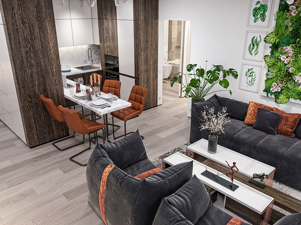 
  Продается 1-комн. квартира 38.3 м², в ЖК Панорама на Театральном, литера 1. Фото 16.