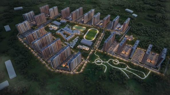 
  Продается 3-комн. квартира 86.24 м², в ЖК Октябрь Парк, 2.1. Фото 2.