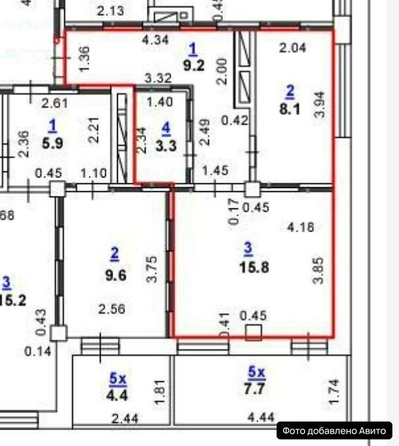 
  Продается 1-комн. квартира 47 м². Фото 13.