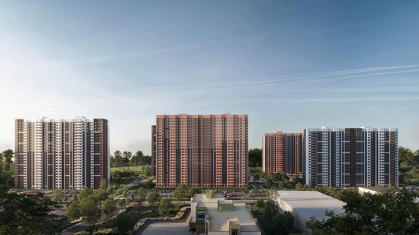 
  Продается 1-комн. квартира 35.68 м², в ЖК Октябрь Парк, 2.1. Фото 1.