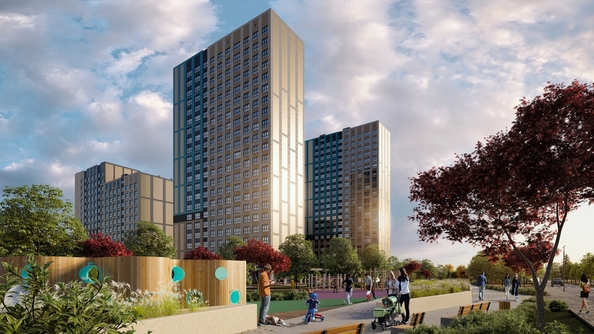 
  Продается 1-комн. квартира 32.1 м², в ЖК Движение 61 , лит 69/1. Фото 1.