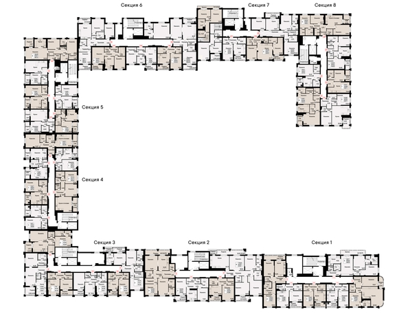 
  Продается 3-комн. квартира 97.7 м², в  Курортный квартал Ривьера, II оч. Фото 1.