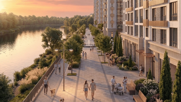 
  Продается 1-комн. квартира 36.22 м², в  Курортный квартал Ривьера, I оч. Фото 2.